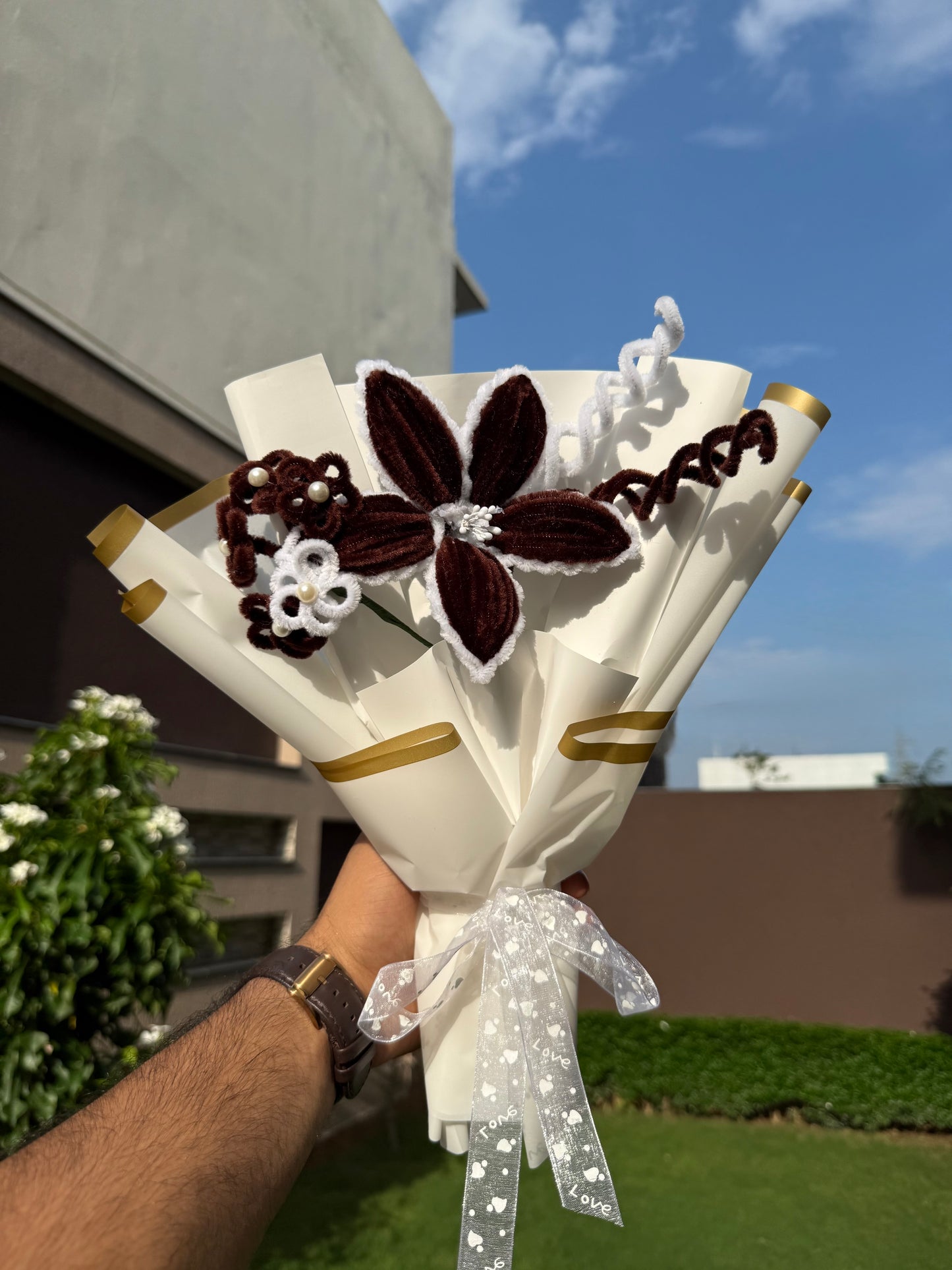 Brown Lily Bouquet