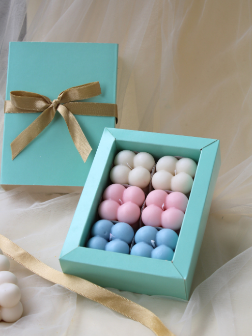 Mini Glow Bubble Candle Set