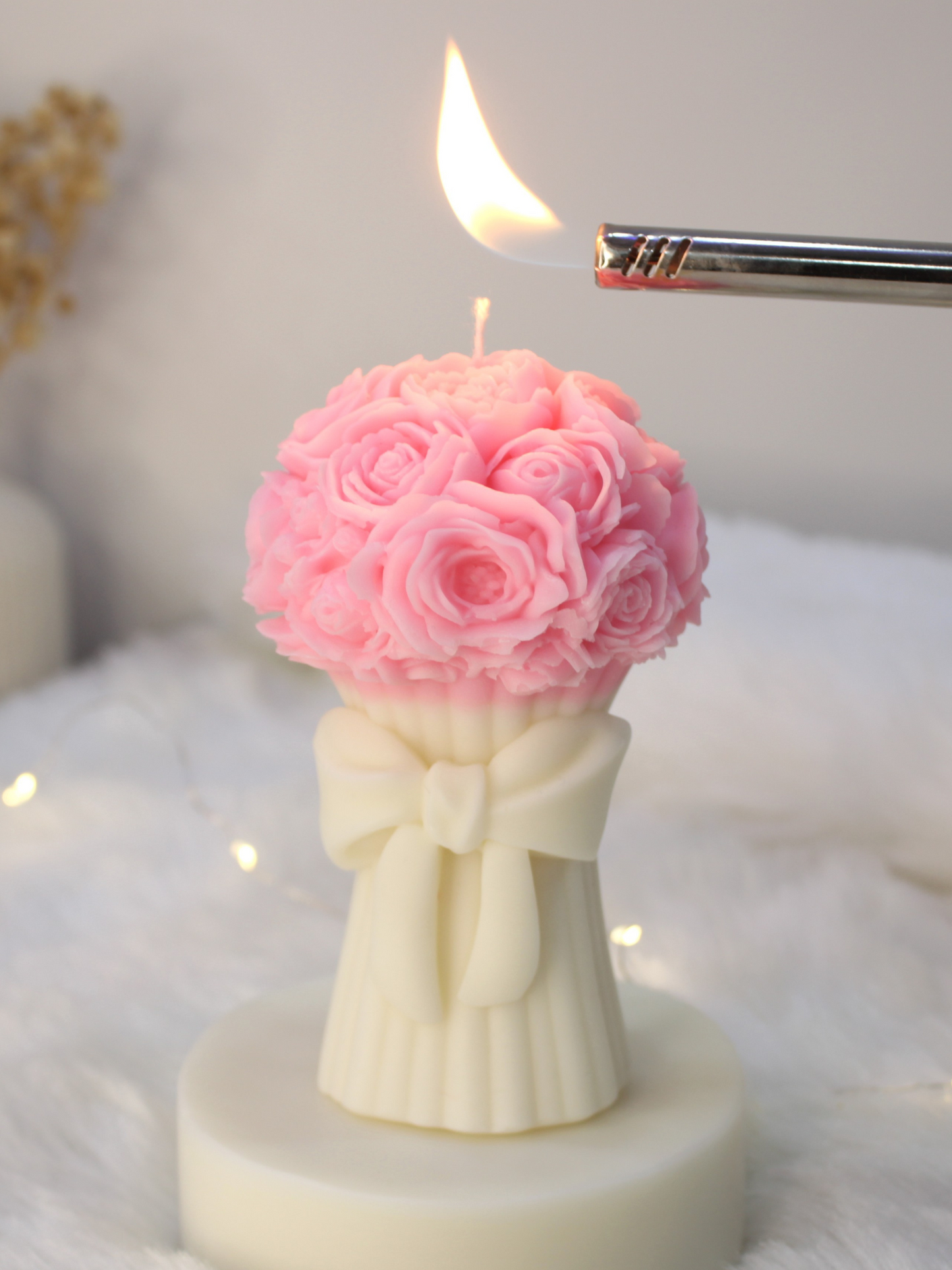 Bow Bouquet Candle