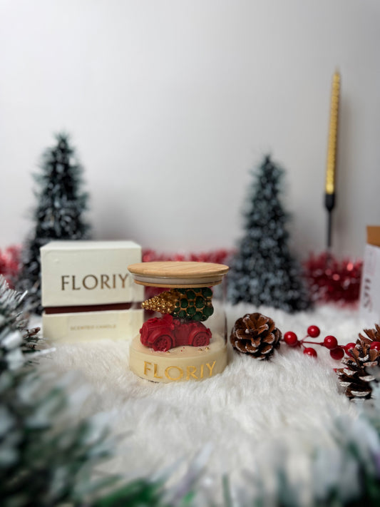 Christmas Car Ride Candle