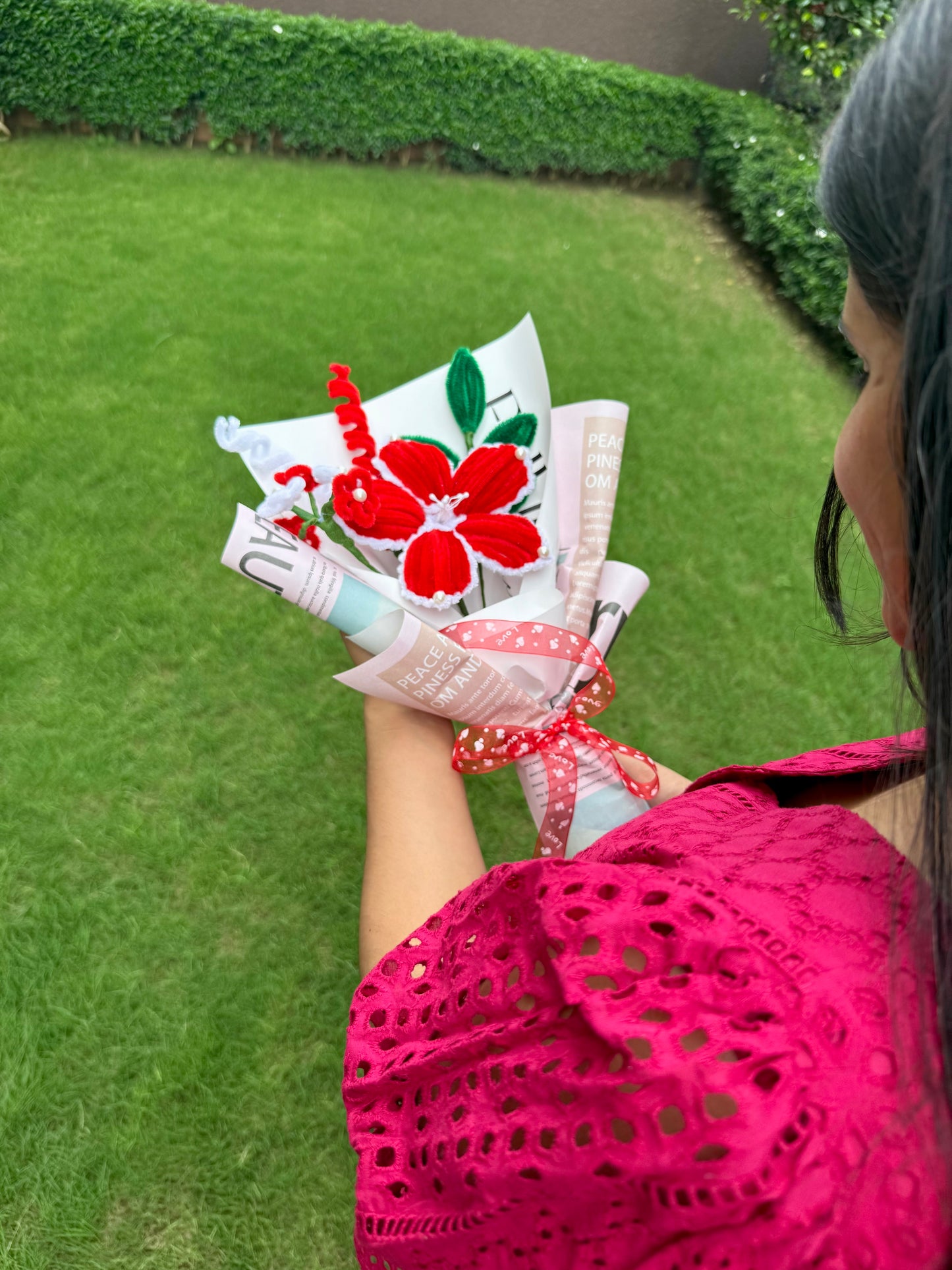 Red Lily Bouquet