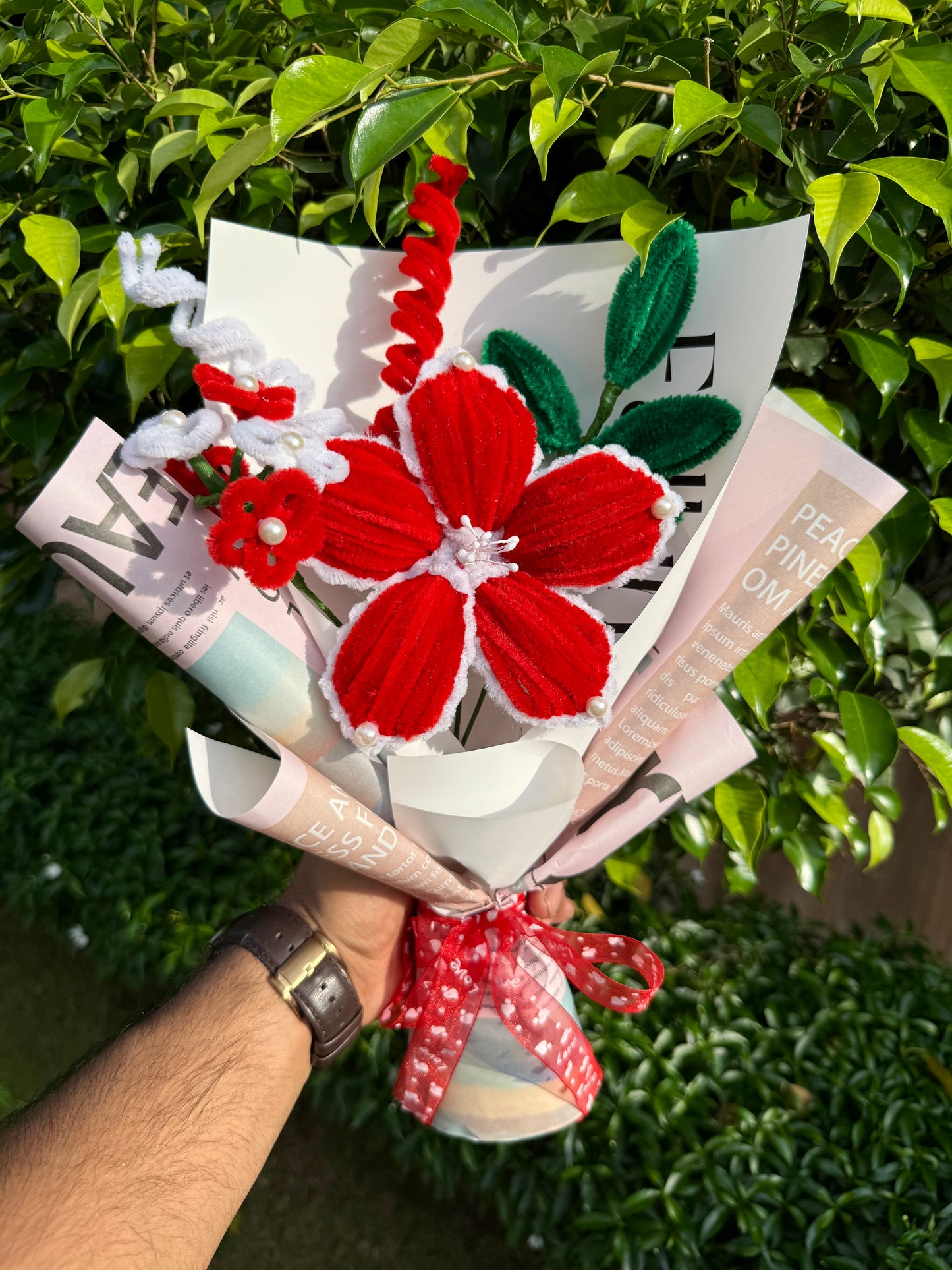 Red Lily Bouquet
