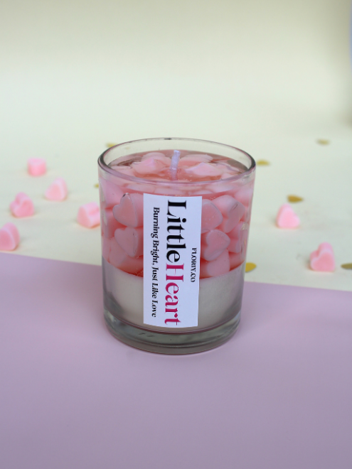 Little Hearts Candle