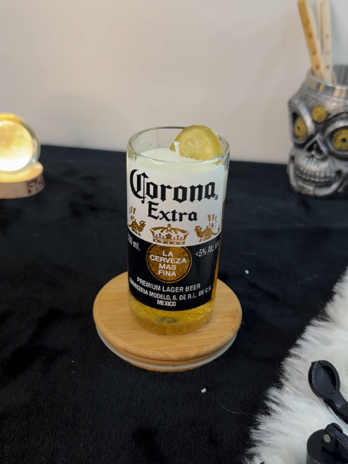 Corona Beer Candle
