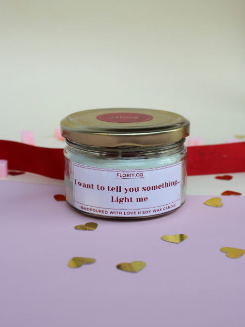 Secret Message Candle
