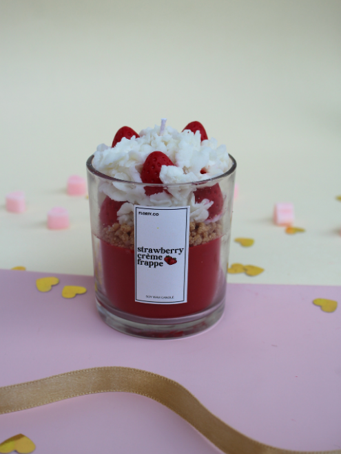 Strawberry Creme Frappe
