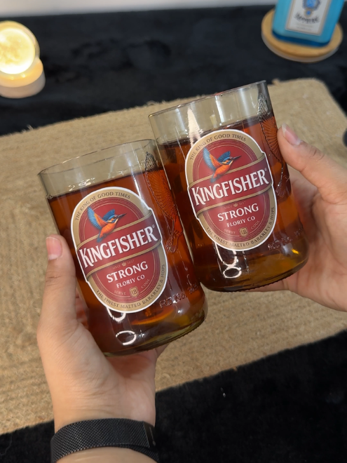 Kingfisher Beer Candle