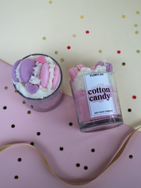 Cotton Candy Candle