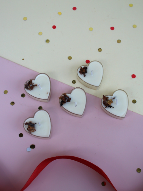 Heart Tealight Candle