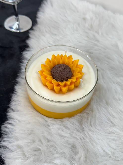Sunflower Candle Set of 2