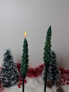 Tree Taper Candles - Set of 2
