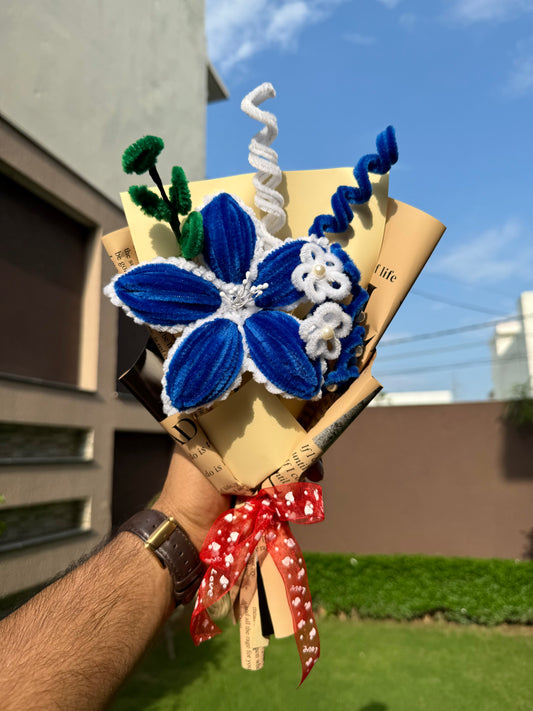 Blue Lily Bouquet