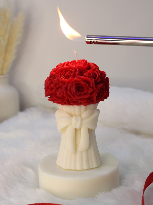 Bow Bouquet Candle