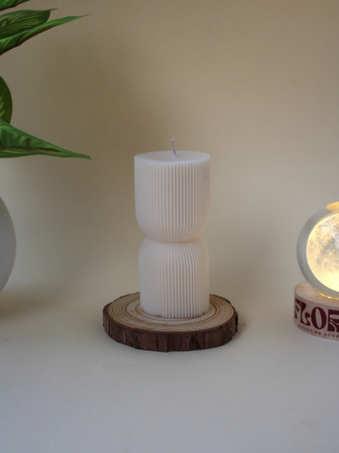 Dual Pillar Candle