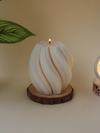 Spiral Swirl Candle