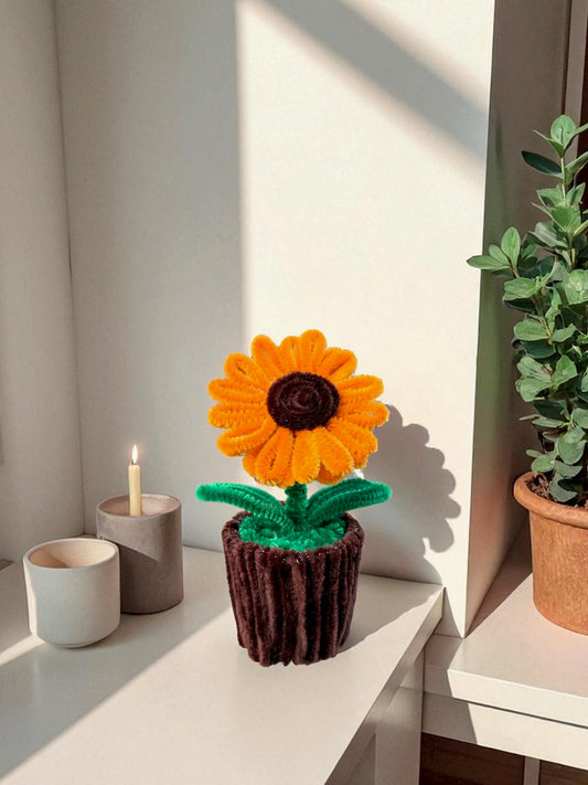 Sunflower Pot