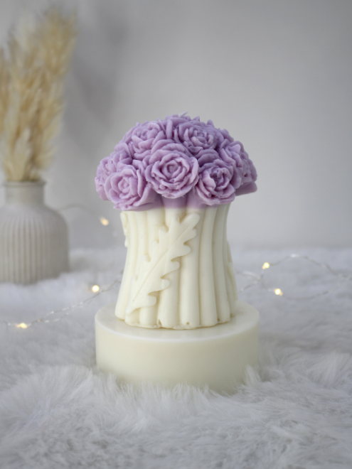 Rose Bouquet Candle
