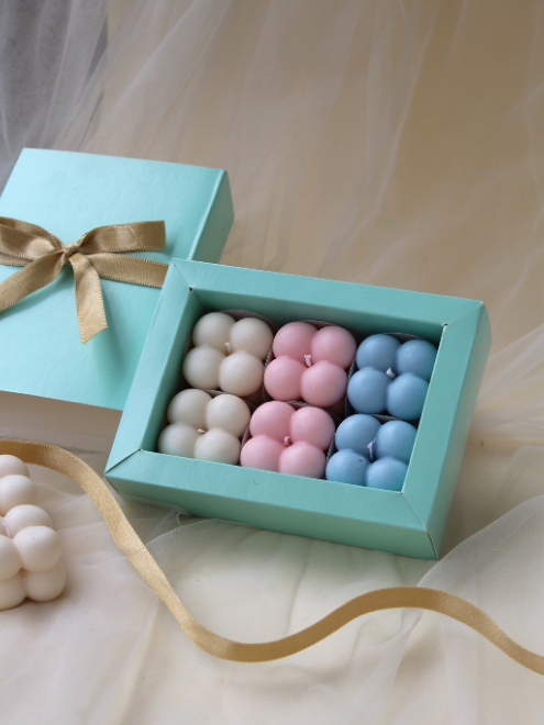 Mini Glow Bubble Candle Set