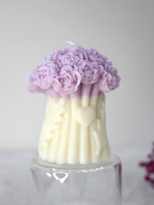 Rose Bouquet Candle