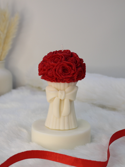 Bow Bouquet Candle