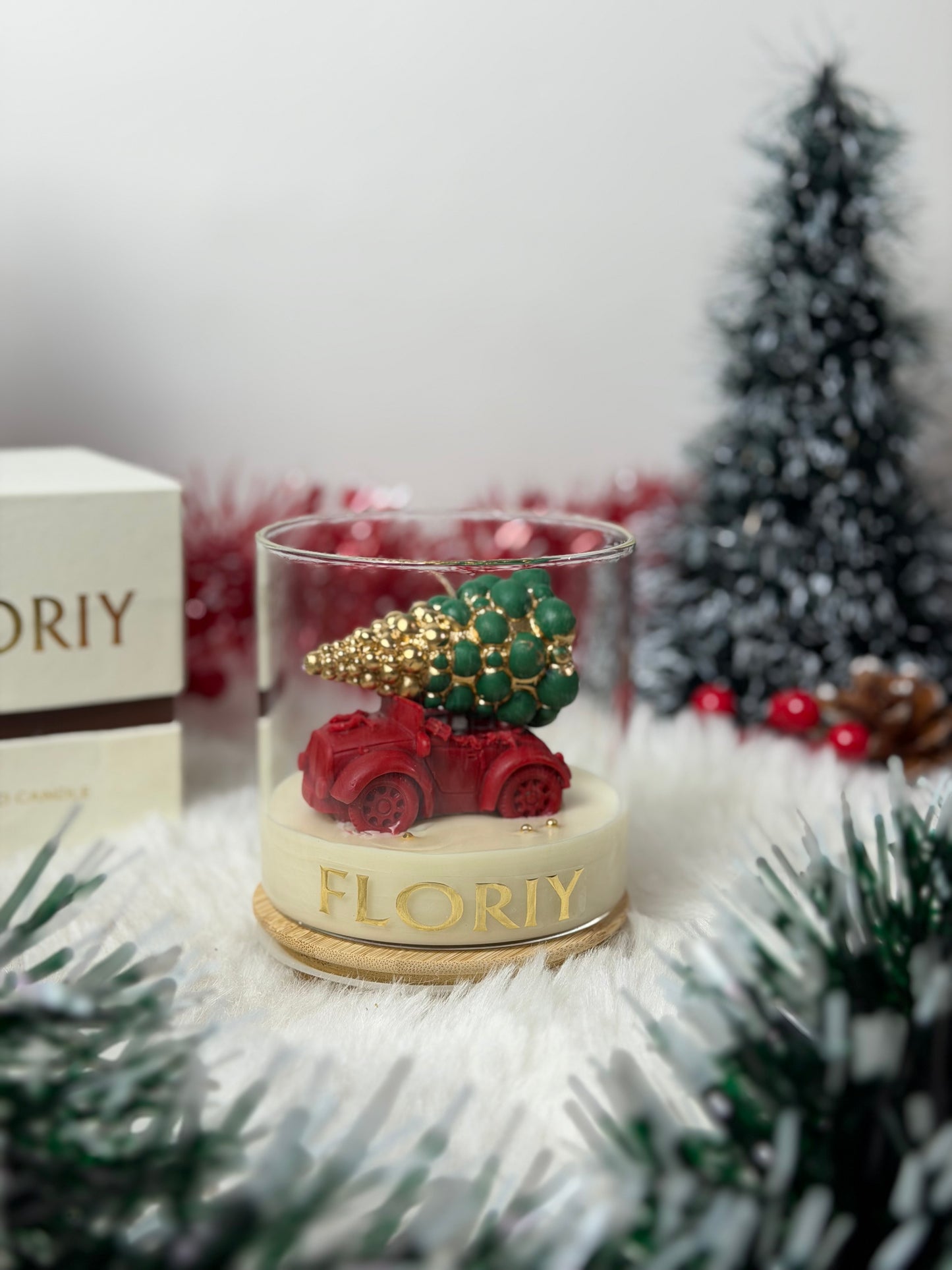 Christmas Car Ride Candle