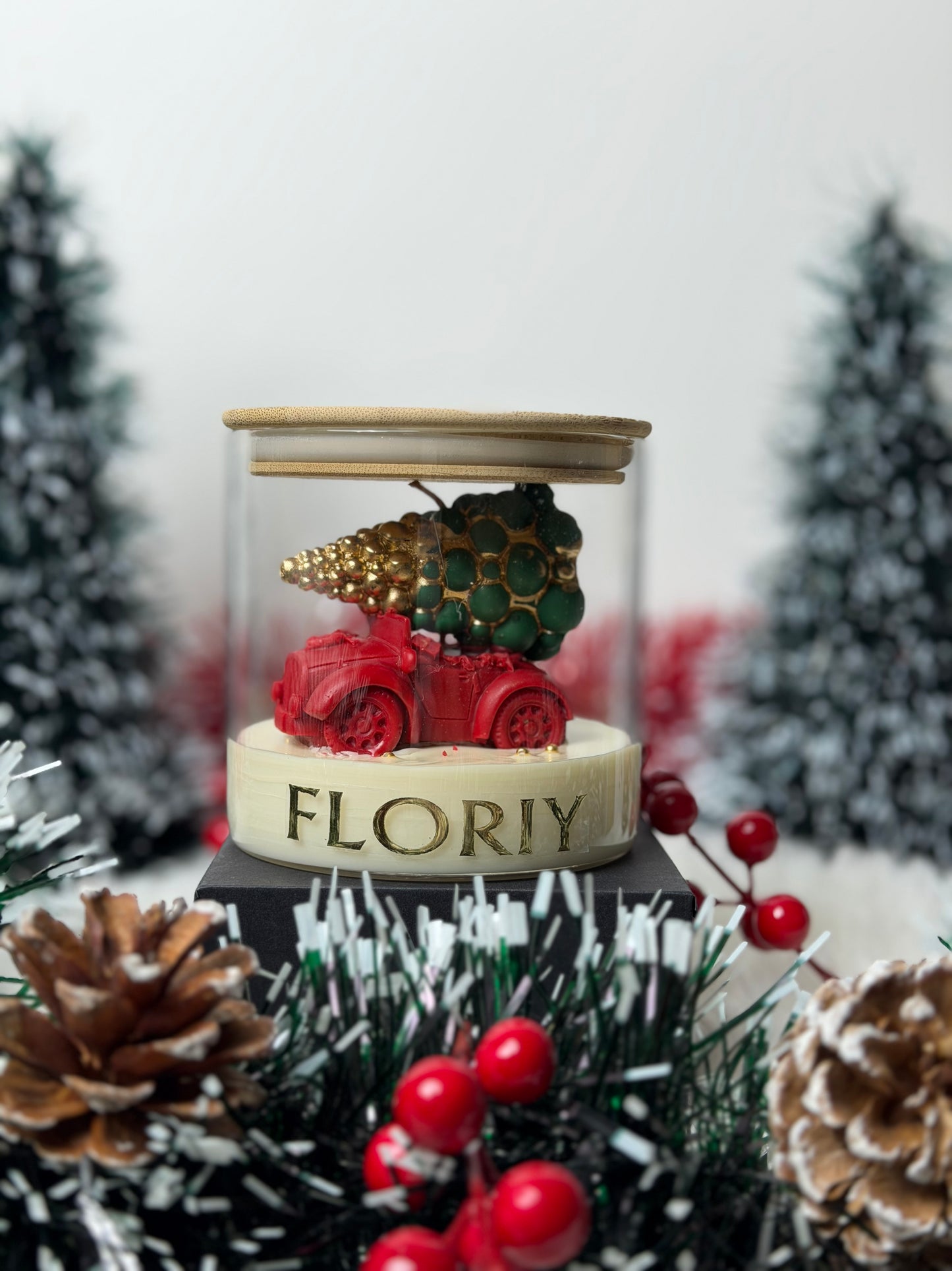 Christmas Car Ride Candle