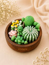 Succulent Garden Candle
