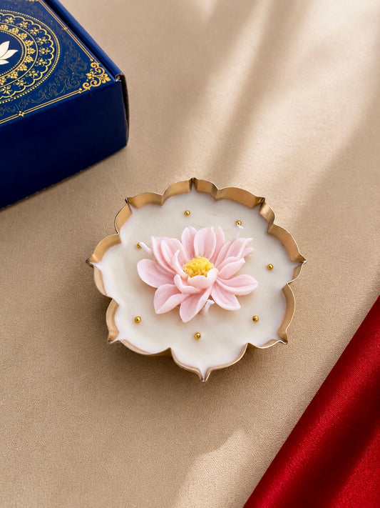 Lotus Urli Candle