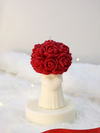 Heart Bouquet Candle