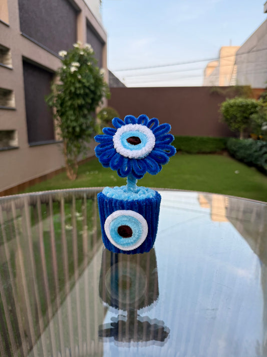 Evil Eye Flower Pot