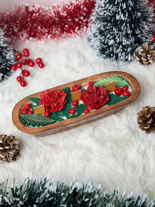 Christmas Garland Candle