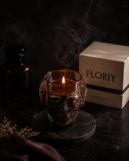 Old Monk Candle (Face Addition)