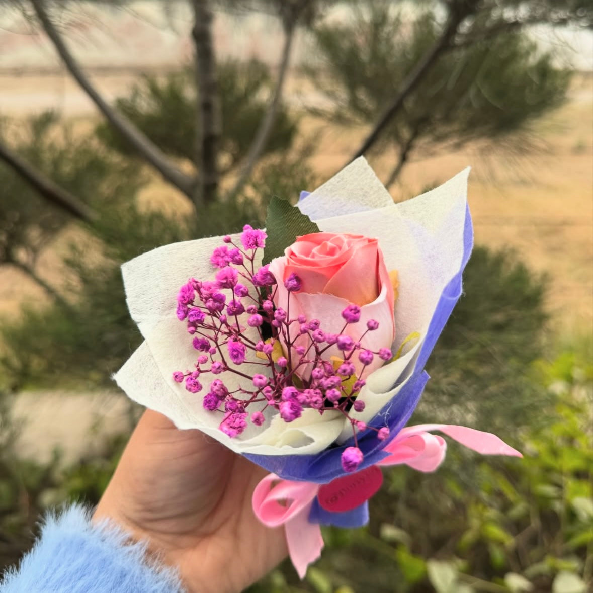 Soft Petal Mini Bouquet