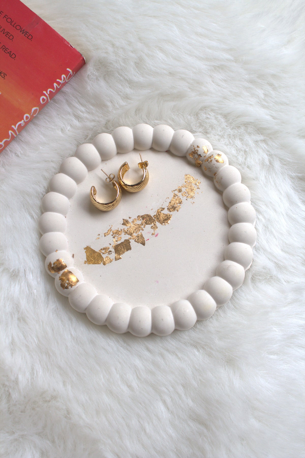 Gold Foil Bubble Tray