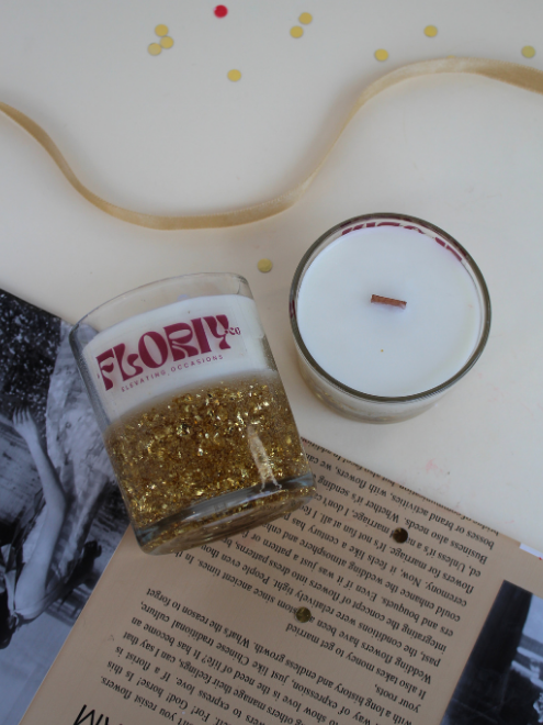 Golden Radiance Candle